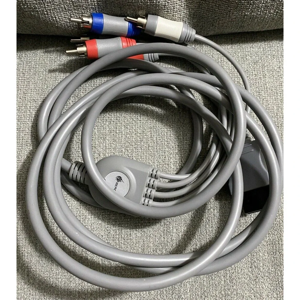 React Component Video Cable 8-Foot for Nintendo Wii Grey (Read Description)